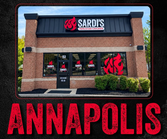 Sardi’s Peruvian Chicken Opens First Annapolis Location